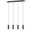 Sisustusvalaisimet^Trio Lighting riippuvalaisin Marley 4-os 75 cm GU10 mattamus