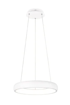 Sisustusvalaisimet^Trio Lighting riippuvalaisin Cardona LED 47 cm mattavalkoine