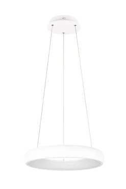 Sisustusvalaisimet^Trio Lighting riippuvalaisin Cardona LED 47 cm mattavalkoine