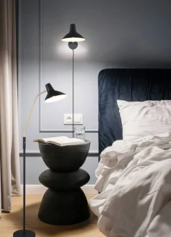 Sisustusvalaisimet^Trio Lighting seinävalaisin Traveller E27 mattamusta/mattame