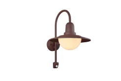 Ulkovalaisimet^Trio Lighting seinävalaisin Norman E27 rustiikki liiketunnis