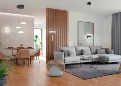 Sisustusvalaisimet^Trio Lighting seinävalaisin Celeste LED mattamusta/valkoinen