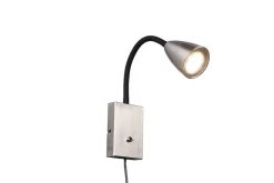 Sisustusvalaisimet^Trio Lighting seinävalaisin Wanda GU10 harjattu teräs