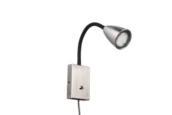 Sisustusvalaisimet^Trio Lighting seinävalaisin Wanda GU10 harjattu teräs