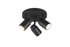 Sisustusvalaisimet^Trio Lighting spottivalaisin Angelo H2O 3-os GU10 mattamusta
