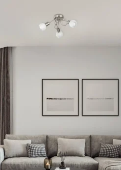 Sisustusvalaisimet^Trio Lighting spottivalaisin Antibes 3-os 45 cm 3xE14 harjat