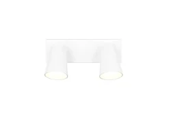 Sisustusvalaisimet^Trio Lighting spottivalaisin Sharp 2-os GU10 mattavalkoinen/