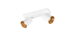 Sisustusvalaisimet^Trio Lighting spottivalaisin Sharp 2-os GU10 mattavalkoinen/