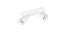 Sisustusvalaisimet^Trio Lighting spottivalaisin Sharp 2-os GU10 mattavalkoinen/