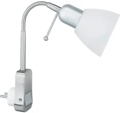 Sisustusvalaisimet^Trio Lighting spottivalaisin Ligara E14 pistokkeella harjatt