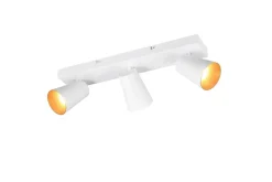 Sisustusvalaisimet^Trio Lighting spottivalaisin Sharp 3-os GU10 mattavalkoinen/