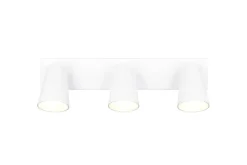 Sisustusvalaisimet^Trio Lighting spottivalaisin Sharp 3-os GU10 mattavalkoinen/