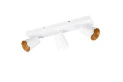 Sisustusvalaisimet^Trio Lighting spottivalaisin Sharp 3-os GU10 mattavalkoinen/