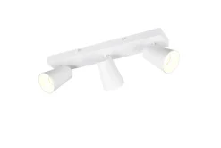 Sisustusvalaisimet^Trio Lighting spottivalaisin Sharp 3-os GU10 mattavalkoinen/