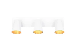 Sisustusvalaisimet^Trio Lighting spottivalaisin Sharp 3-os GU10 mattavalkoinen/