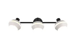 Sisustusvalaisimet^Trio Lighting spottivalaisin Isla 3-os E14 lämmin harmaa/mat