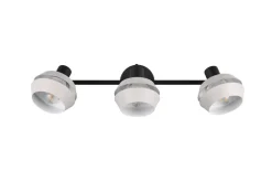 Sisustusvalaisimet^Trio Lighting spottivalaisin Isla 3-os E14 lämmin harmaa/mat