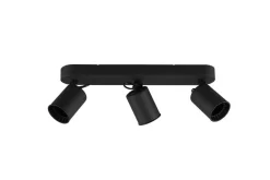 Sisustusvalaisimet^Trio Lighting spottivalaisin Pago 3-os GU10 mattamusta