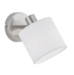 Sisustusvalaisimet^Trio Lighting spottivalaisin Tommy 1-os E14 harjattu teräs/v