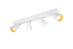 Sisustusvalaisimet^Trio Lighting spottivalaisin Sharp 4-os GU10 mattavalkoinen/