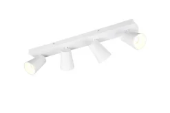 Sisustusvalaisimet^Trio Lighting spottivalaisin Sharp 4-os GU10 mattavalkoinen/