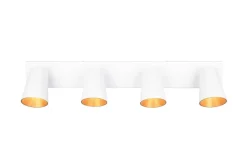 Sisustusvalaisimet^Trio Lighting spottivalaisin Sharp 4-os GU10 mattavalkoinen/