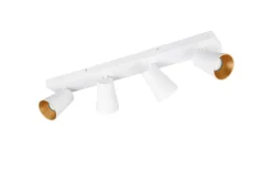 Sisustusvalaisimet^Trio Lighting spottivalaisin Sharp 4-os GU10 mattavalkoinen/