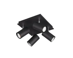 Sisustusvalaisimet^Trio Lighting spottivalaisin Marley 4-os GU10 mattamusta