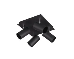 Sisustusvalaisimet^Trio Lighting spottivalaisin Marley 4-os GU10 mattamusta