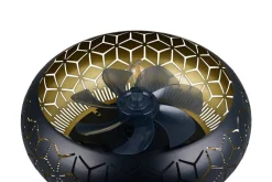 Sisustusvalaisimet^Trio Lighting tuuletinkattovalaisin Bidar 3xE27 mattamusta/k