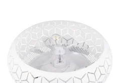 Sisustusvalaisimet^Trio Lighting tuuletinkattovalaisin Bidar 3xE27 mattavalkoin