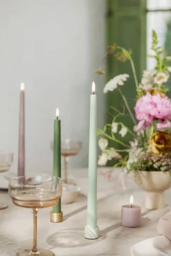 Lyhdyt Ja Kynttilänjalat^Uyuni kynttilänjalka kruunukynttilälle 3,25x2,32 cm Matte Br