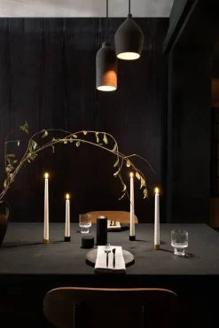 Lyhdyt Ja Kynttilänjalat^Uyuni kynttilänjalka kruunukynttilälle 3,25x2,32 cm Matte Br