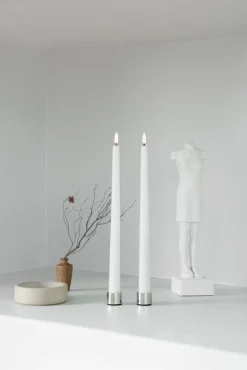 Lyhdyt Ja Kynttilänjalat^Uyuni kynttilänjalka kruunukynttilälle 3,25x2,32 cm Chrome 2