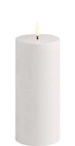 Koriste- Ja Kausivalot^Uyuni LED-kynttilä ulkokäyttöön 7,8x17,8 cm White