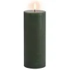 Koriste- Ja Kausivalot^Uyuni LED-kynttilä 7,8x20,3 cm Olive green Rustic