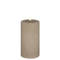 Koriste- Ja Kausivalot^Uyuni LED-kynttilä 7,8x15 cm Sandstone Rustic