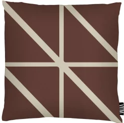 Sisustustekstiilit^Vallila Lucina koristetyynynpäällinen 43x43 cm ruskea