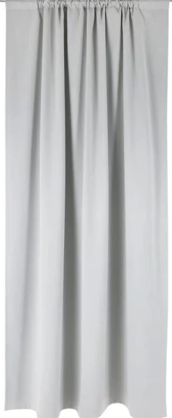 Verhot Ja Verhotarvikkeet^Vallila Pimari pimentävä verho 140x250 cm vaaleanharmaa