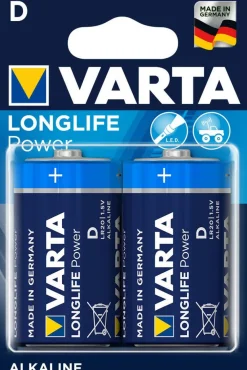Paristot|Lamput Ja Valaisintarvikkeet^ Varta Longlife Power D 2kpl