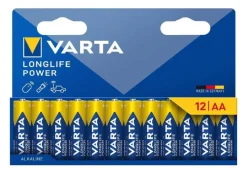 Paristot|Lamput Ja Valaisintarvikkeet^Varta paristo Longlife Power AA 12 kpl
