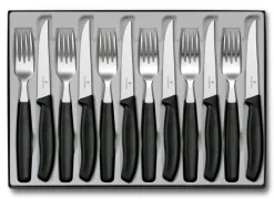 Veitset Ja Leikkuulaudat^Victorinox Pihviveitsisetti 12-osainen