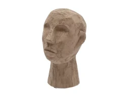 Koriste-Esineet^Villa Collection Talvik veistos 30 cm sementti ruskeanharmaa