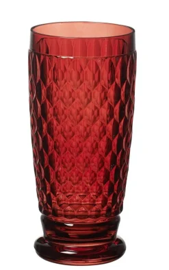 Astiat^Villeroy&Boch Boston Coloured Olutlasi 0,4l punainen