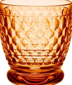 Astiat^Villeroy&Boch Boston Coloured Juomalasi 100 mm 0,2l Apricot