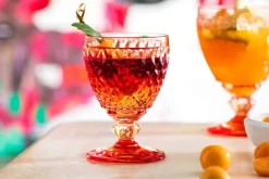 Astiat^Villeroy&Boch Boston Coloured Punaviinilasi 132 mm 0,2l Apri