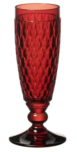 Astiat^Villeroy&Boch Boston Coloured Samppanjalasi 0,145l punainen