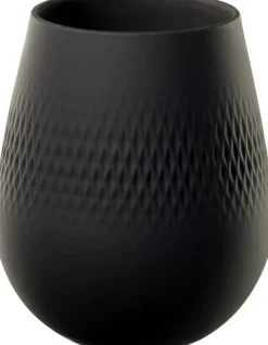 Maljakot Ja Ruukut^Villeroy&Boch Collier Vaasi 12,5x12,5x14cm musta