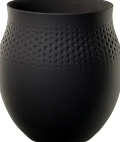 Maljakot Ja Ruukut^Villeroy&Boch Collier Vaasi 16,5x16,5x17,5cm musta
