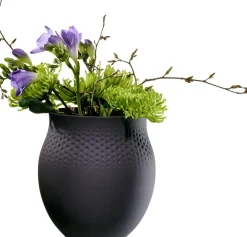 Maljakot Ja Ruukut^Villeroy&Boch Collier Vaasi 16,5x16,5x17,5cm musta